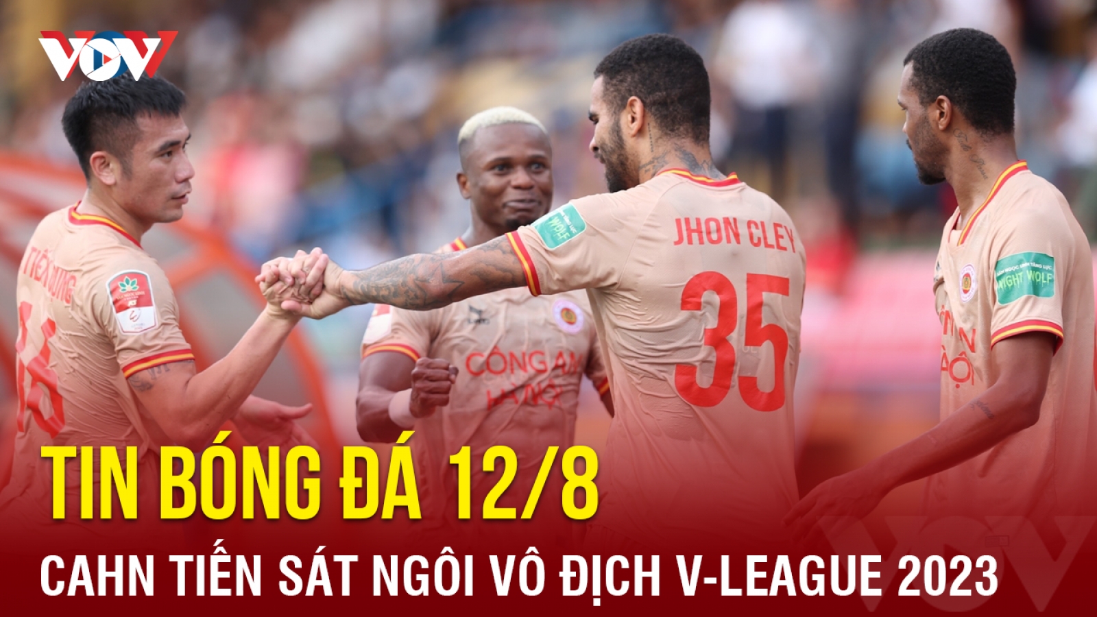 Tin bóng đá 12/8: Hà Nội FC và CAHN đua vô địch tới vòng cuối V-League 2023