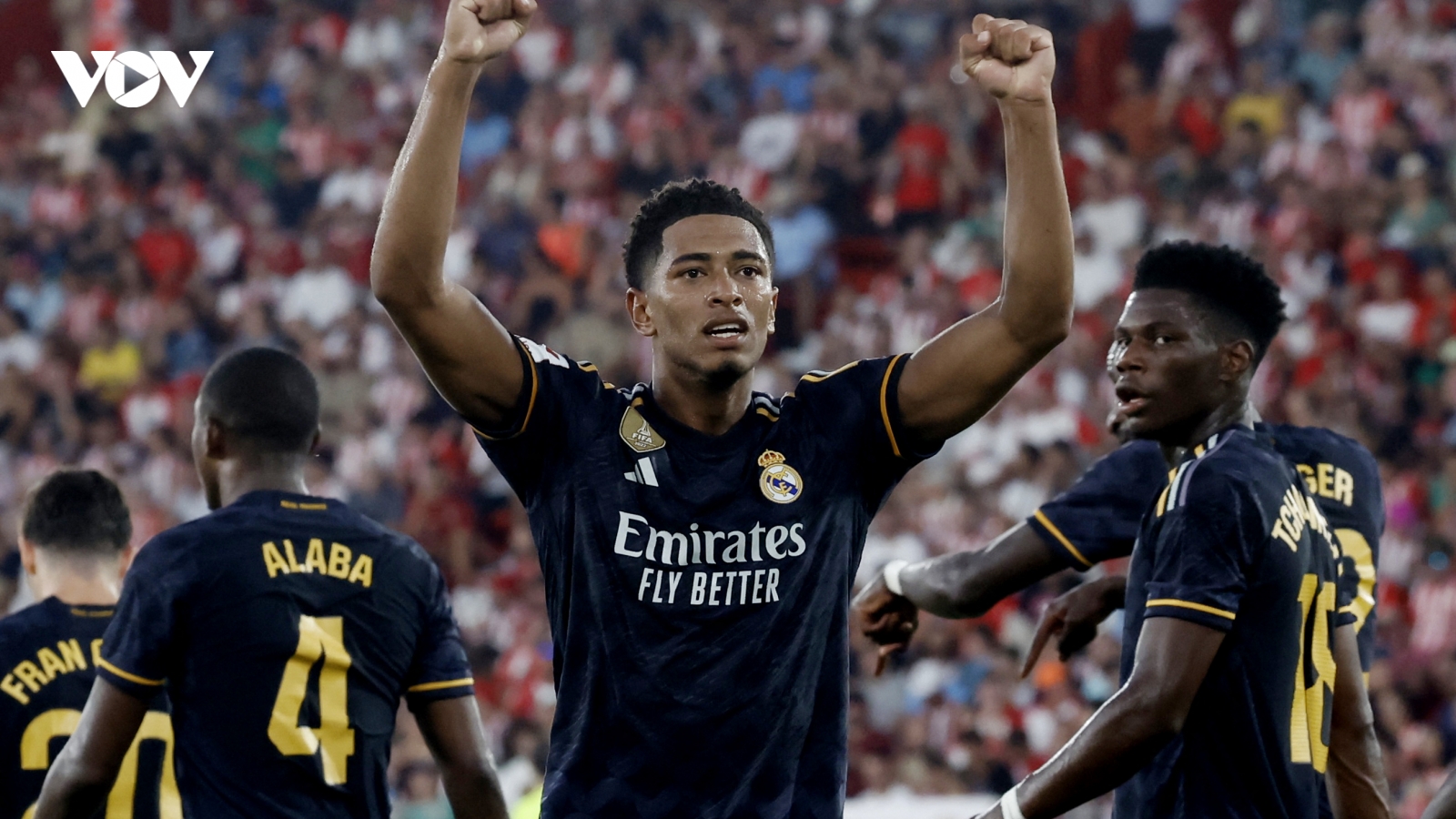 Bellingham tỏa sáng, Real Madrid nối dài mạch thắng ở La Liga