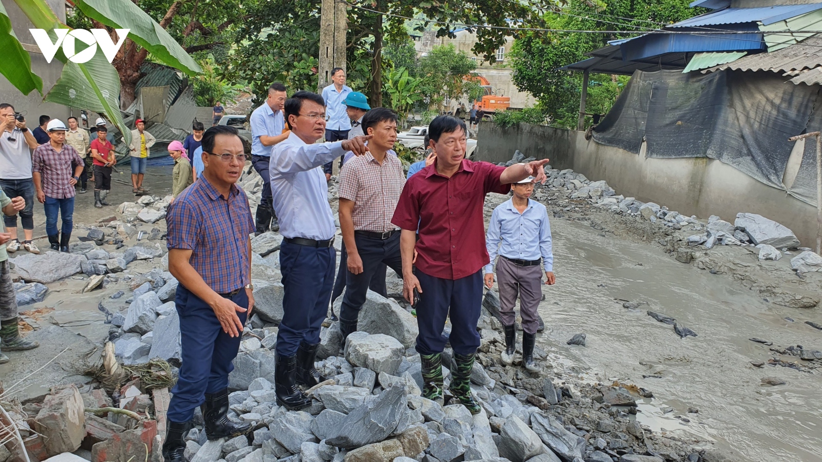 Bí thư Tỉnh ủy Lào Cai chỉ đạo khắc phục sự cố vỡ cống hồ thải tuyển đồng