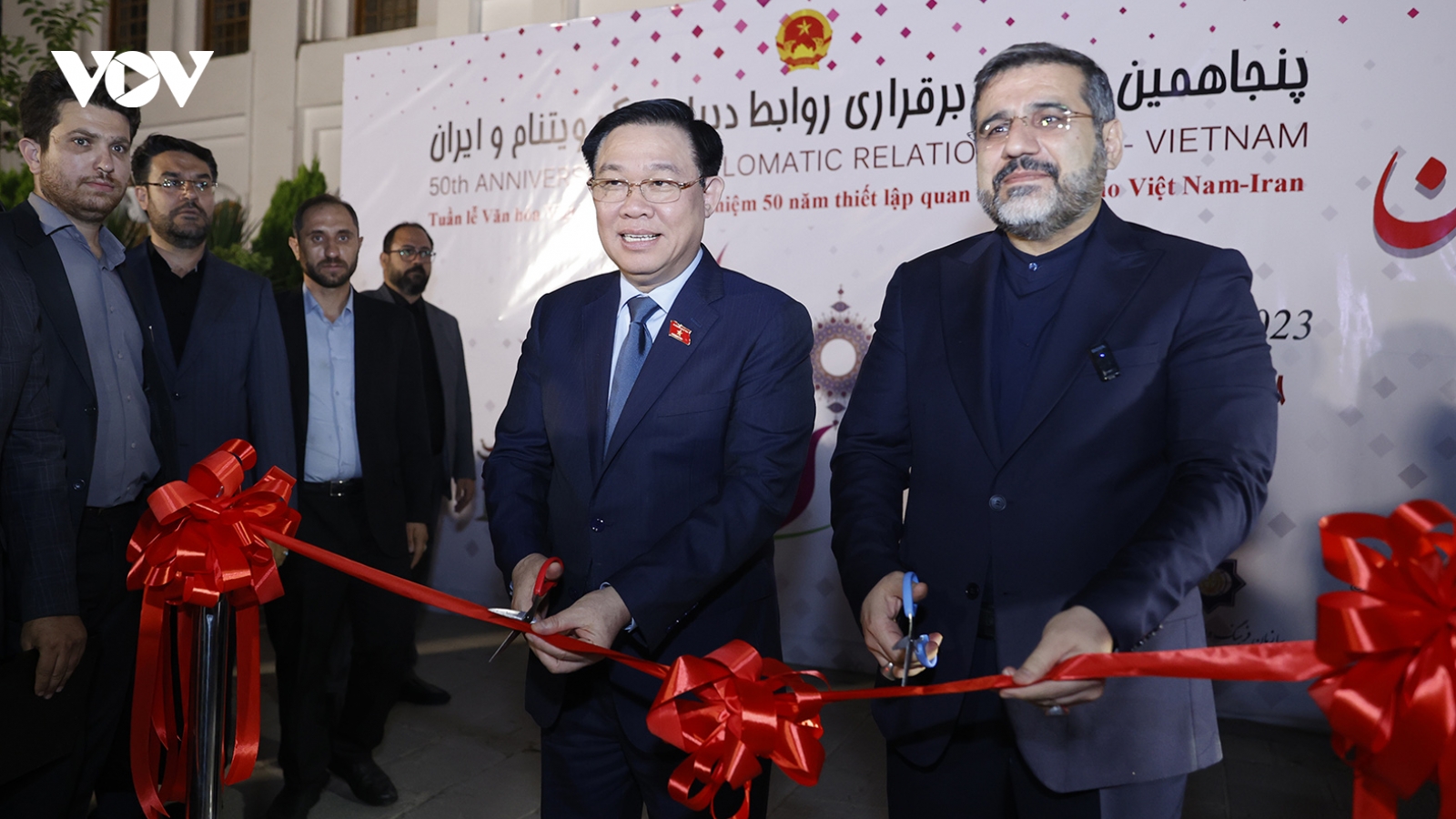 Chủ tịch Quốc hội dự khai mạc Tuần lễ Văn hóa Việt Nam tại Iran