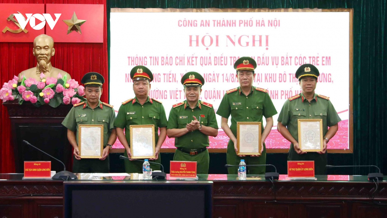 Bí thư Thành ủy Hà Nội gửi thư khen công an giải cứu bé trai bị bắt cóc