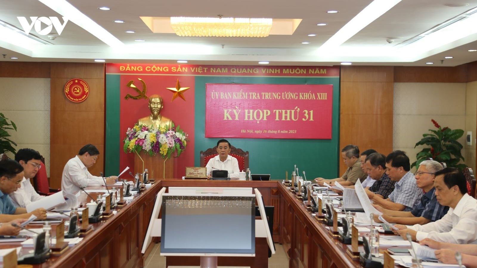Toàn văn thông cáo báo chí Kỳ họp thứ 31 của Ủy ban Kiểm tra Trung ương