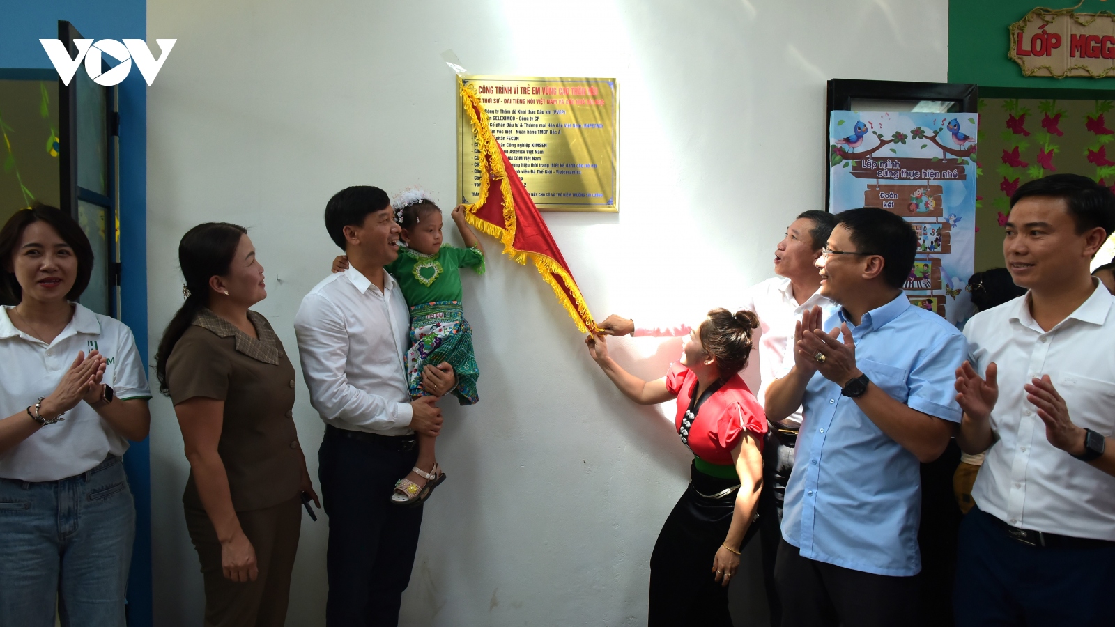 VOV1 khánh thành điểm trường Sài Lương, huyện Văn Chấn, Yên Bái