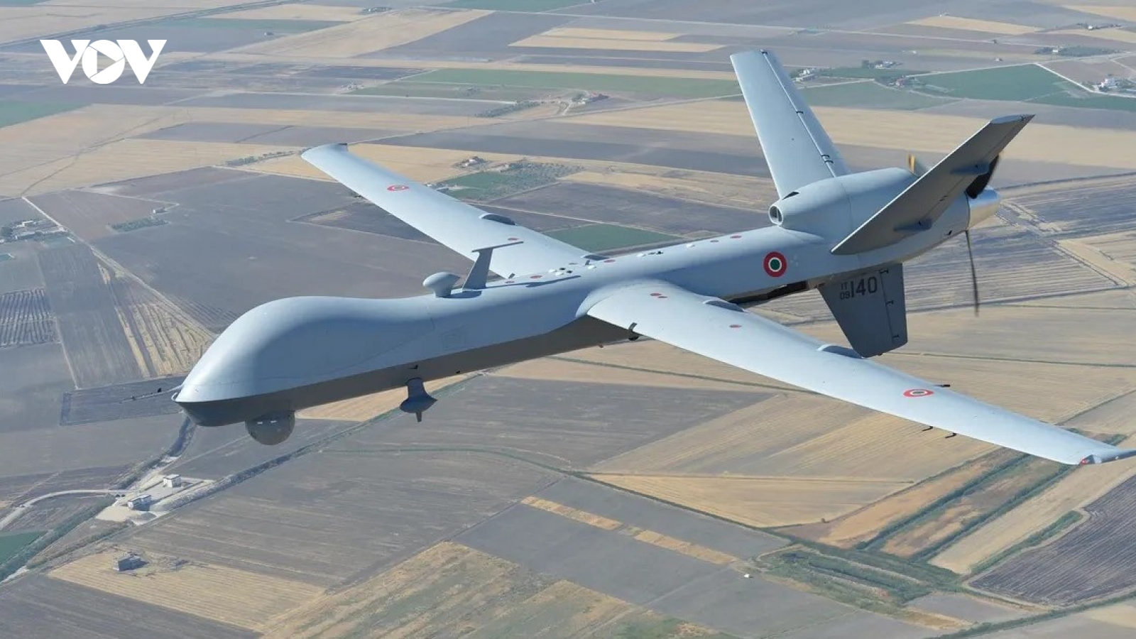 Nga điều chiến đấu cơ chặn 2 UAV Mỹ gần Crimea