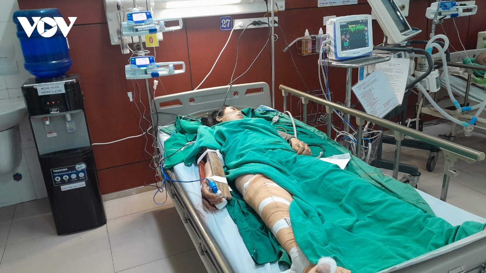 Một phụ nữ mang thai bị tai nạn lao động tại Khu công nghiệp Nam Sơn, Bắc Ninh