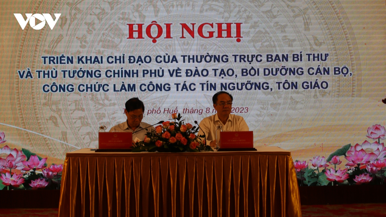 Hội nghị toàn quốc tập huấn cán bộ làm công tác tín ngưỡng, tôn giáo