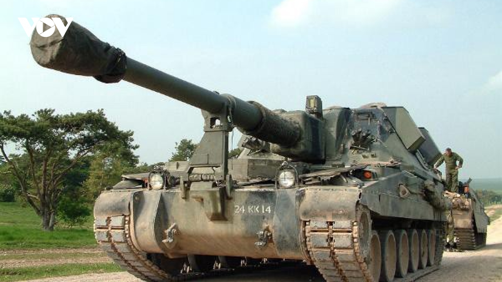 Pháo tự hành AS-90: "Cánh tay đắc lực" trong cuộc phản công của Ukraine
