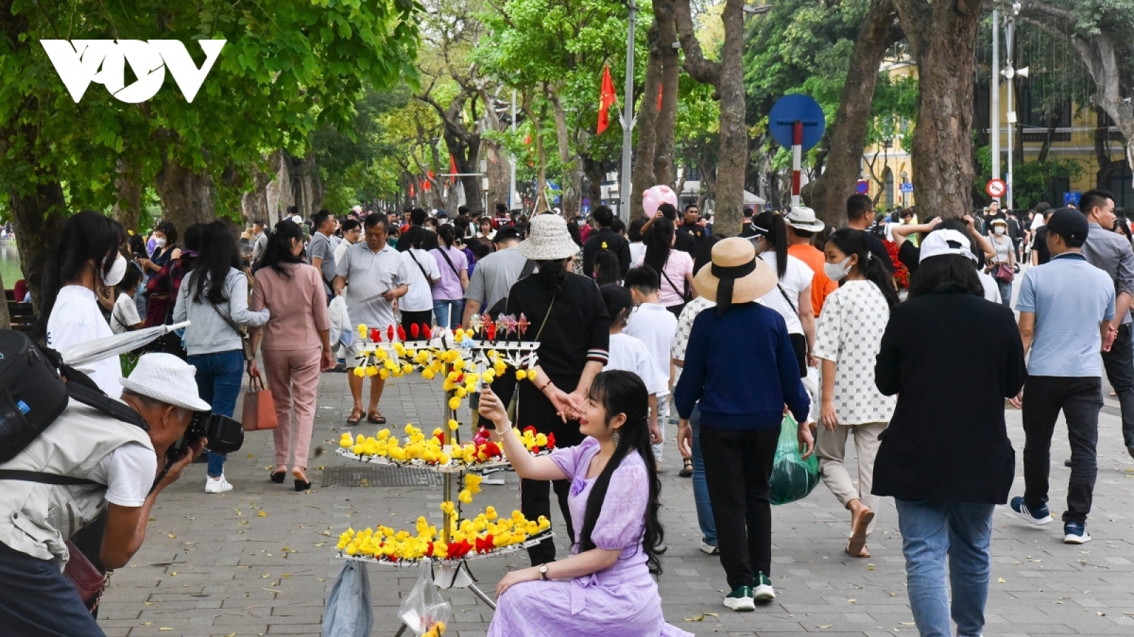 Phố đi bộ hồ Hoàn Kiếm mở cửa từ 7h ngày 1/9 đến hết ngày 4/9