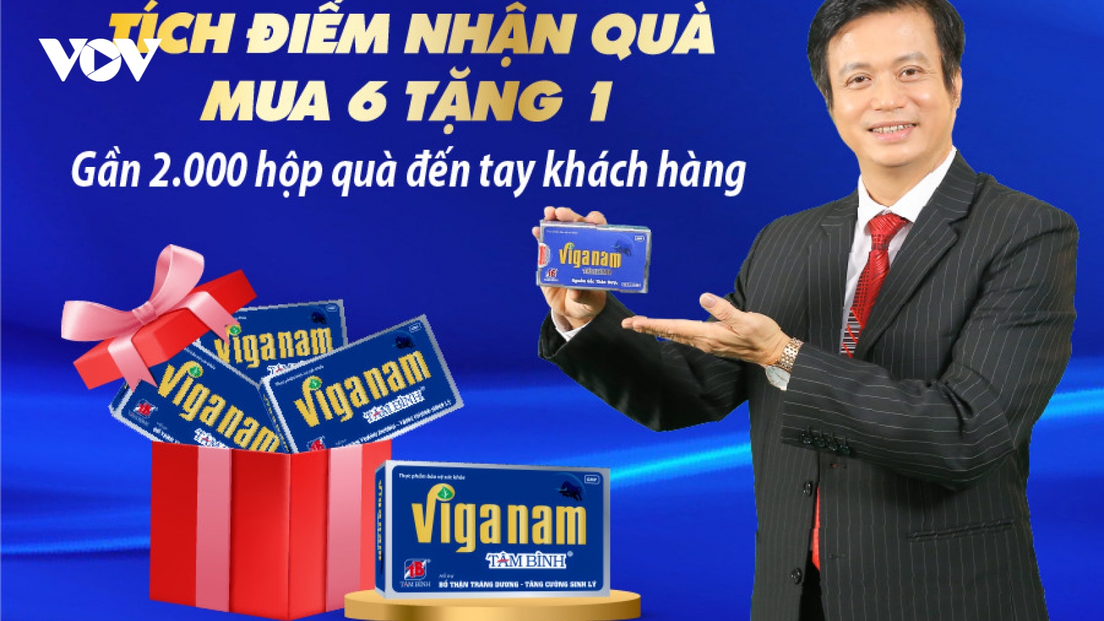Viganam Tâm Bình thu hút gần 5.000 khách hàng tham gia tích điểm nhận quà
