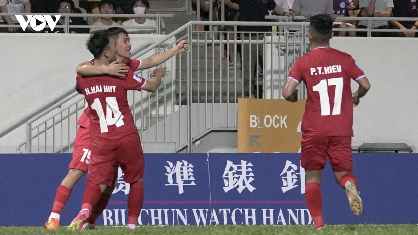 Hải Phòng FC thắng ngược Rangers sau 120 phút ở vòng loại AFC Champions League