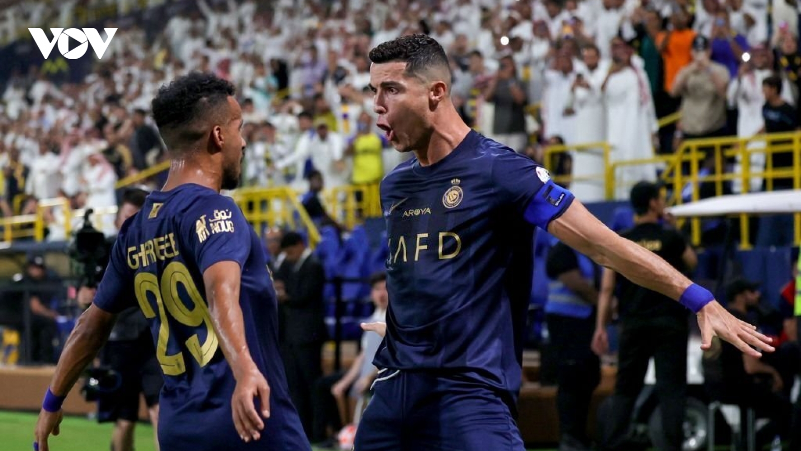 Ronaldo ghi cú đúp, Al Nassr thắng giòn giã trước Al Shabab