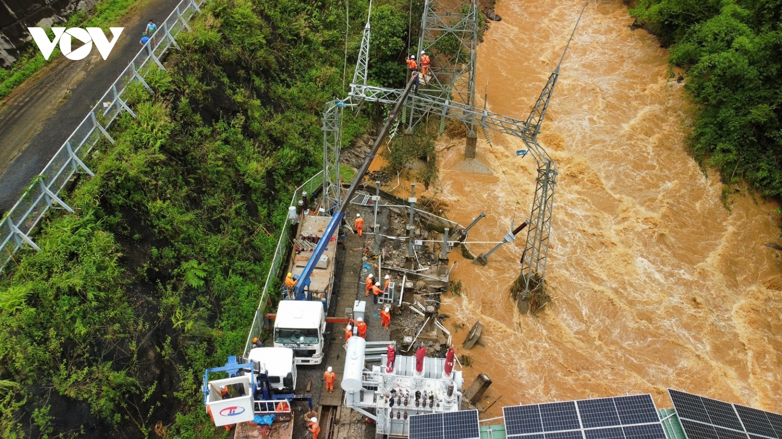 Sạt lở đe dọa 2 công trình thủy điện ở Đắk Nông