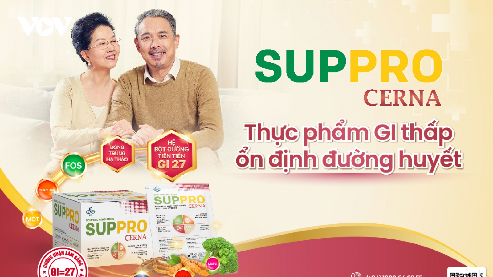 Suppro Cerna - dinh dưỡng thảo dược dạng soup giúp kiểm soát đường huyết