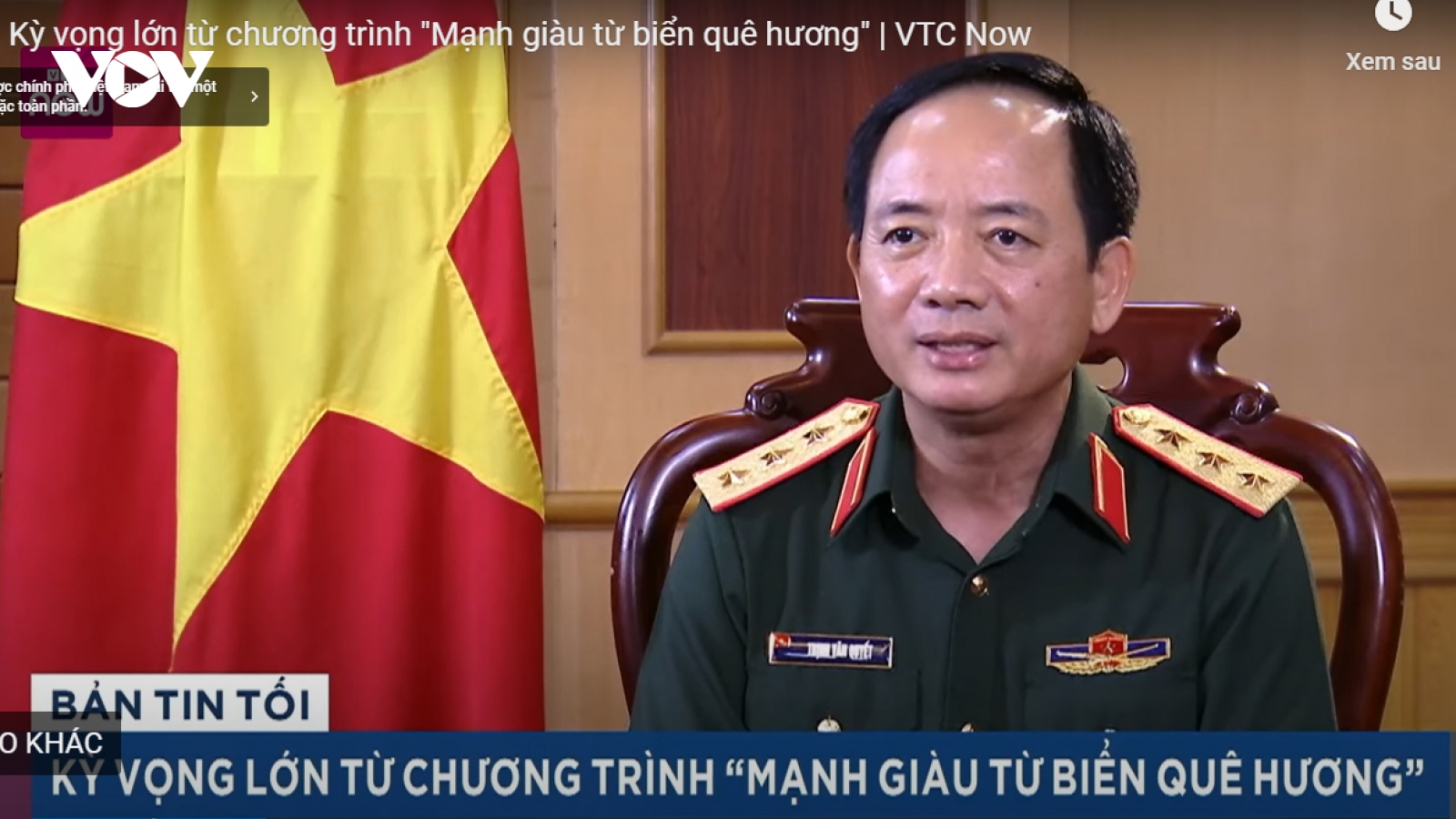 Kỳ vọng lớn từ chương trình "Mạnh giàu từ biển quê hương"