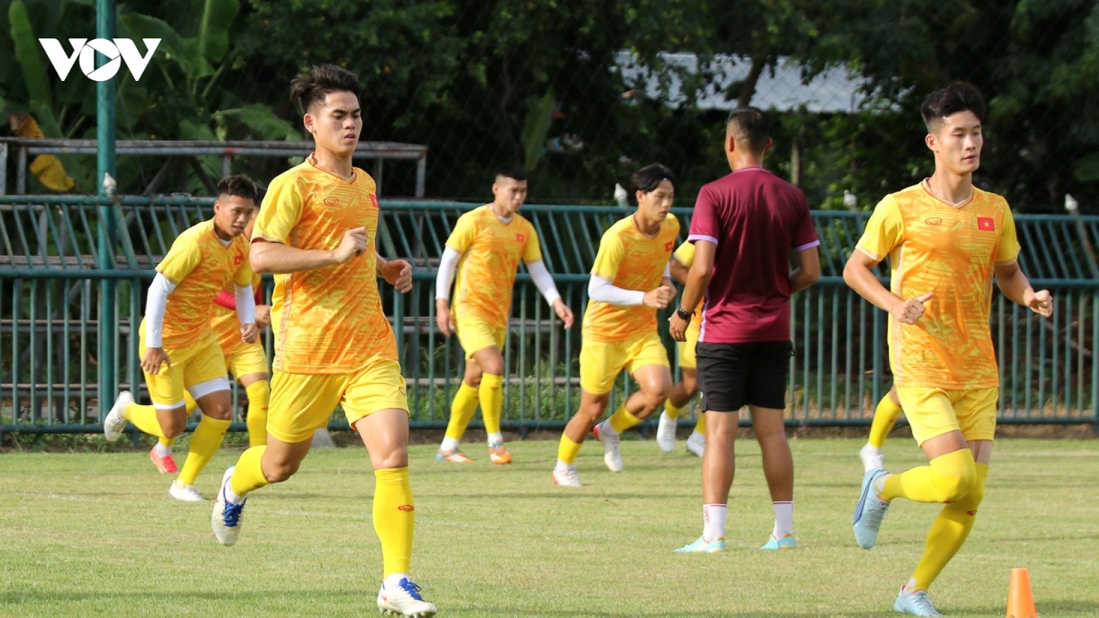 U23 Việt Nam luyện miếng đánh sở trường trước trận ra quân ở giải U23 Đông Nam Á