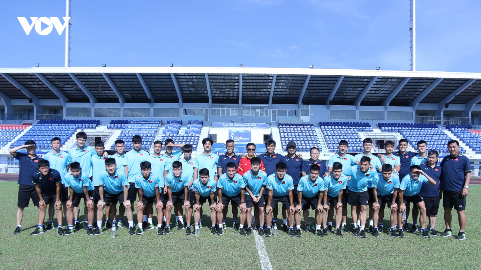 U23 Việt Nam được thi đấu trên mặt cỏ quen thuộc ở giải U23 Đông Nam Á