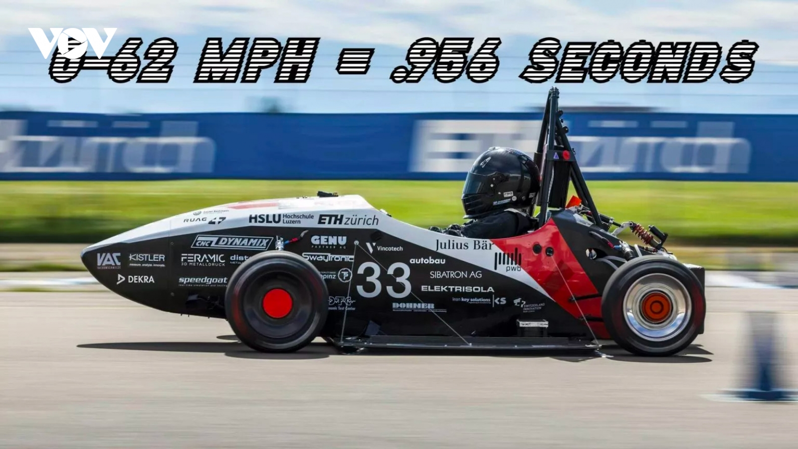 Xe điện nhanh nhất thế giới tăng tốc 0-100 km/h trong 0,96 giây
