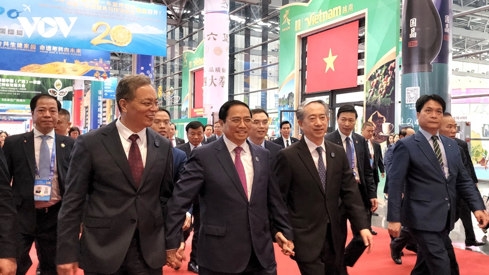 Thủ tướng Phạm Minh Chính dự và phát biểu tại Lễ Khai mạc Hội chợ CAEXPO