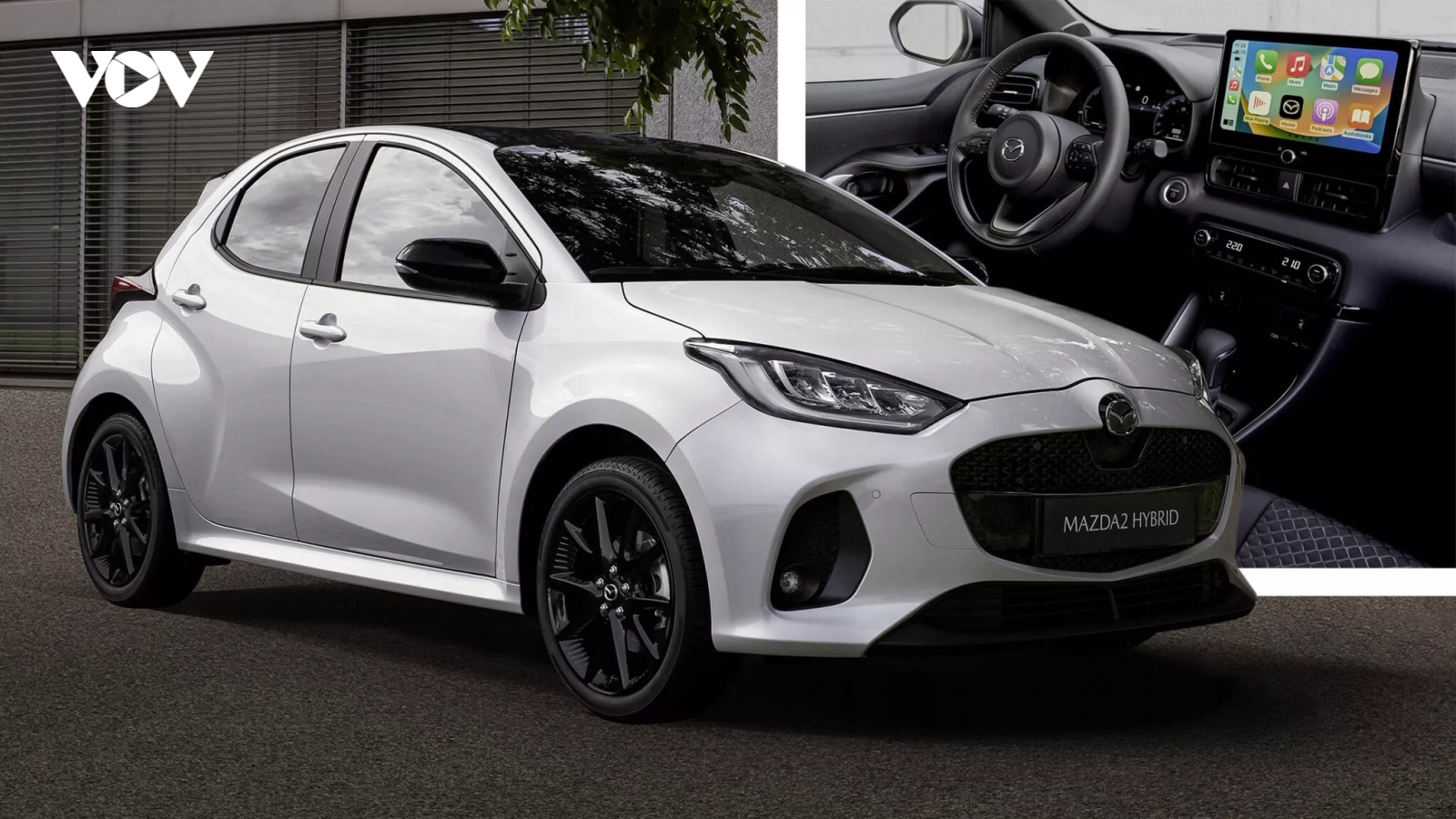 Mazda2 Hybrid 2024 ra mắt với thiết kế hoàn toàn mới