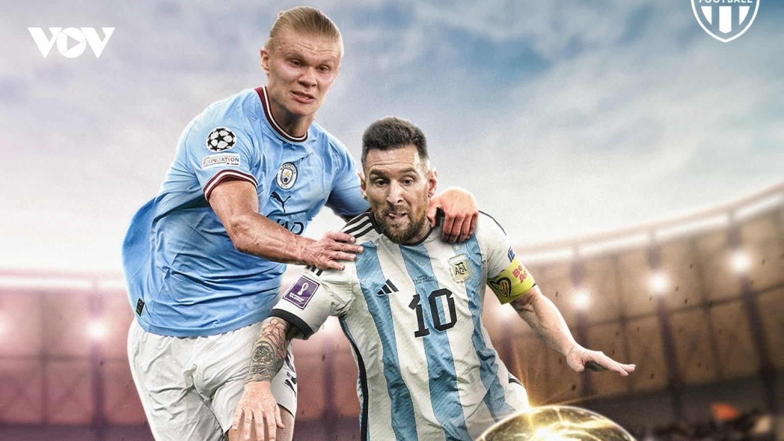 Biếm họa 24h: Messi và Haaland cạnh tranh Quả bóng Vàng