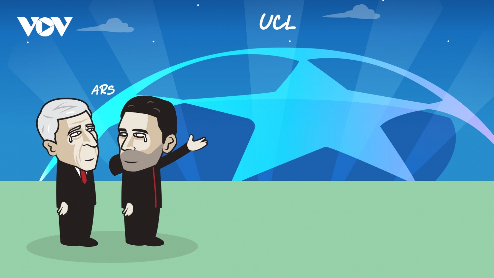 Biếm họa 24h: Arsenal mừng rớt nước mắt khi trở lại Cúp C1 châu Âu