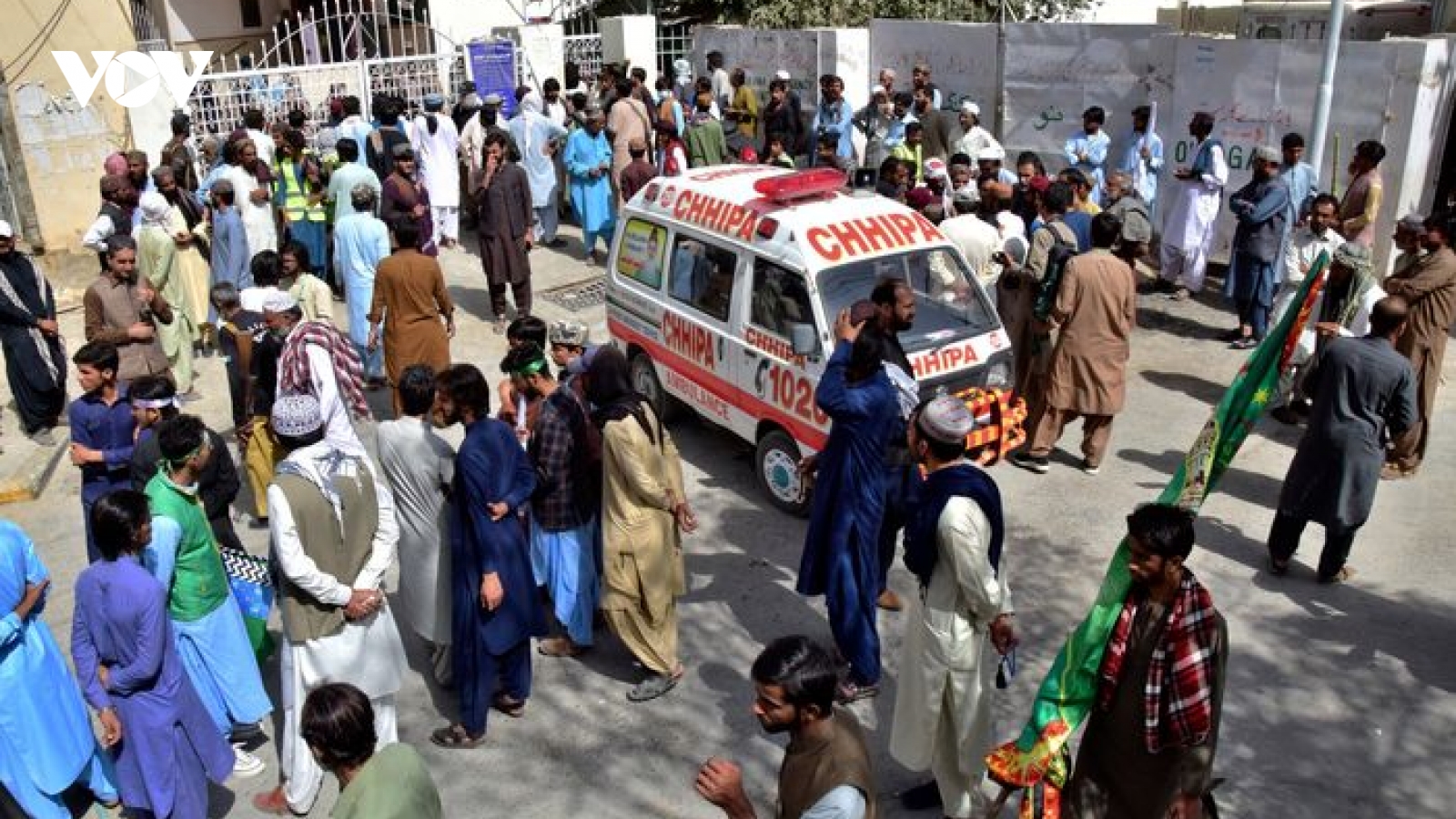 Đánh bom tại nhà thờ Hồi giáo ở Pakistan khiến 57 người thiệt mạng