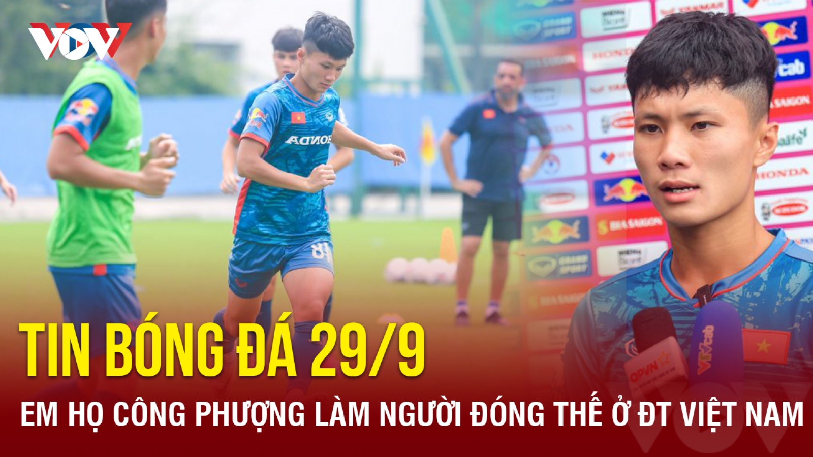 Tin bóng đá 29/9: Em họ Công Phượng làm người "đóng thế" ở ĐT Việt Nam