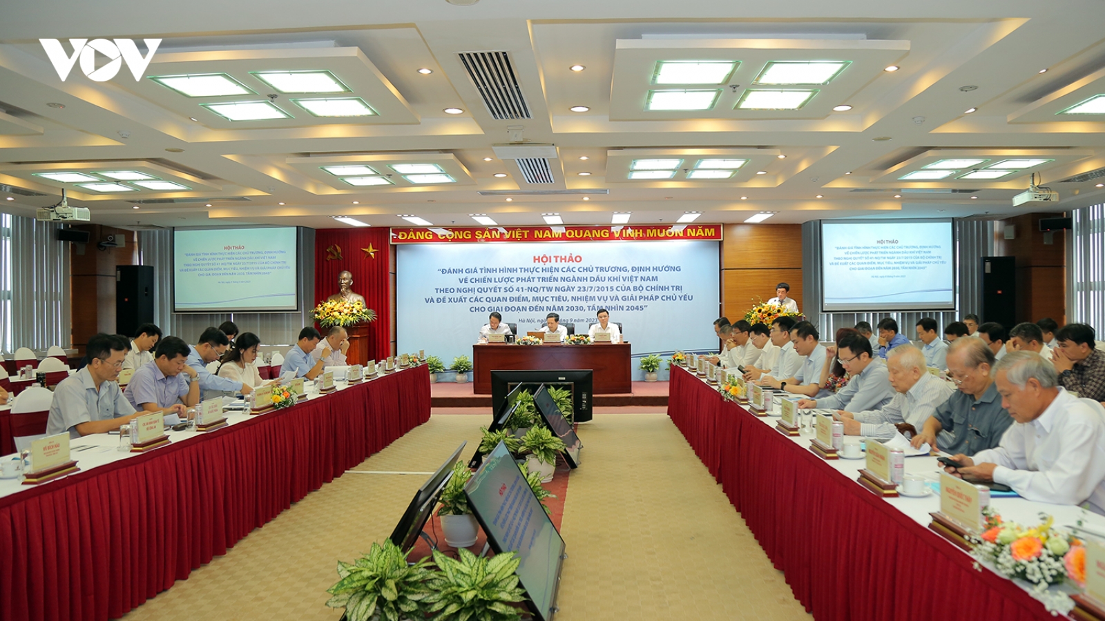 Petrovietnam đã cơ bản hoàn thành các mục tiêu được giao trong Nghị quyết 41