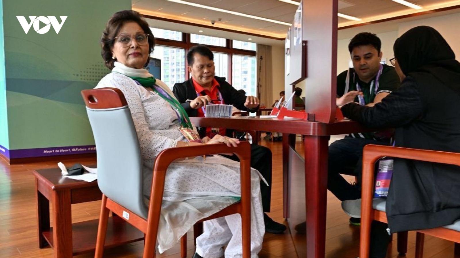 Chuyện lạ ASIAD 19: VĐV 77 tuổi vẫn tham gia thi đấu