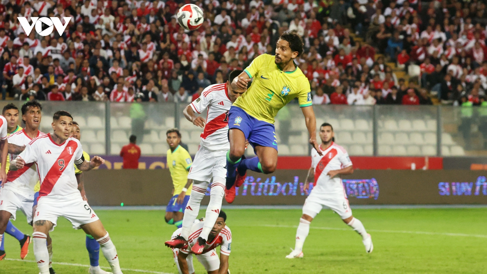 Neymar kiến tạo, Marquinhos ghi bàn phút 90, ĐT Brazil thắng nhọc ĐT Peru