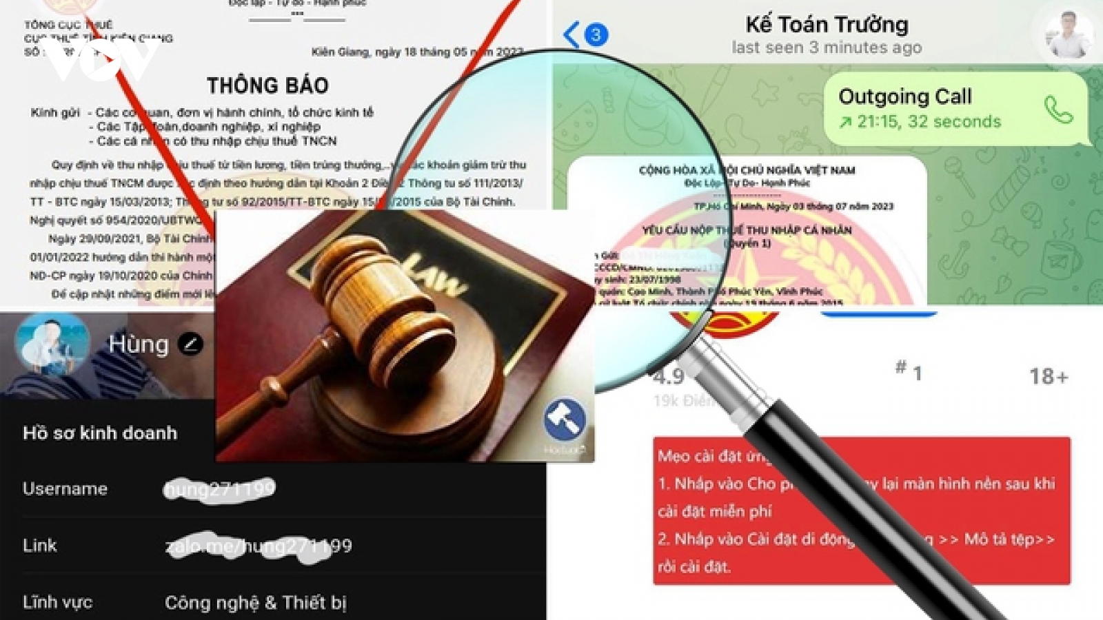 Bộ Tài chính cảnh báo tình trạng giả danh “cán bộ thuế” trên không gian mạng