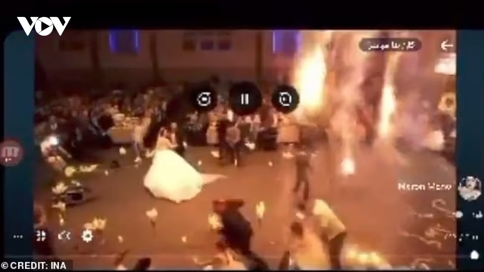 Cháy lớn tại lễ cưới ở Iraq khiến ít nhất 100 người thiệt mạng