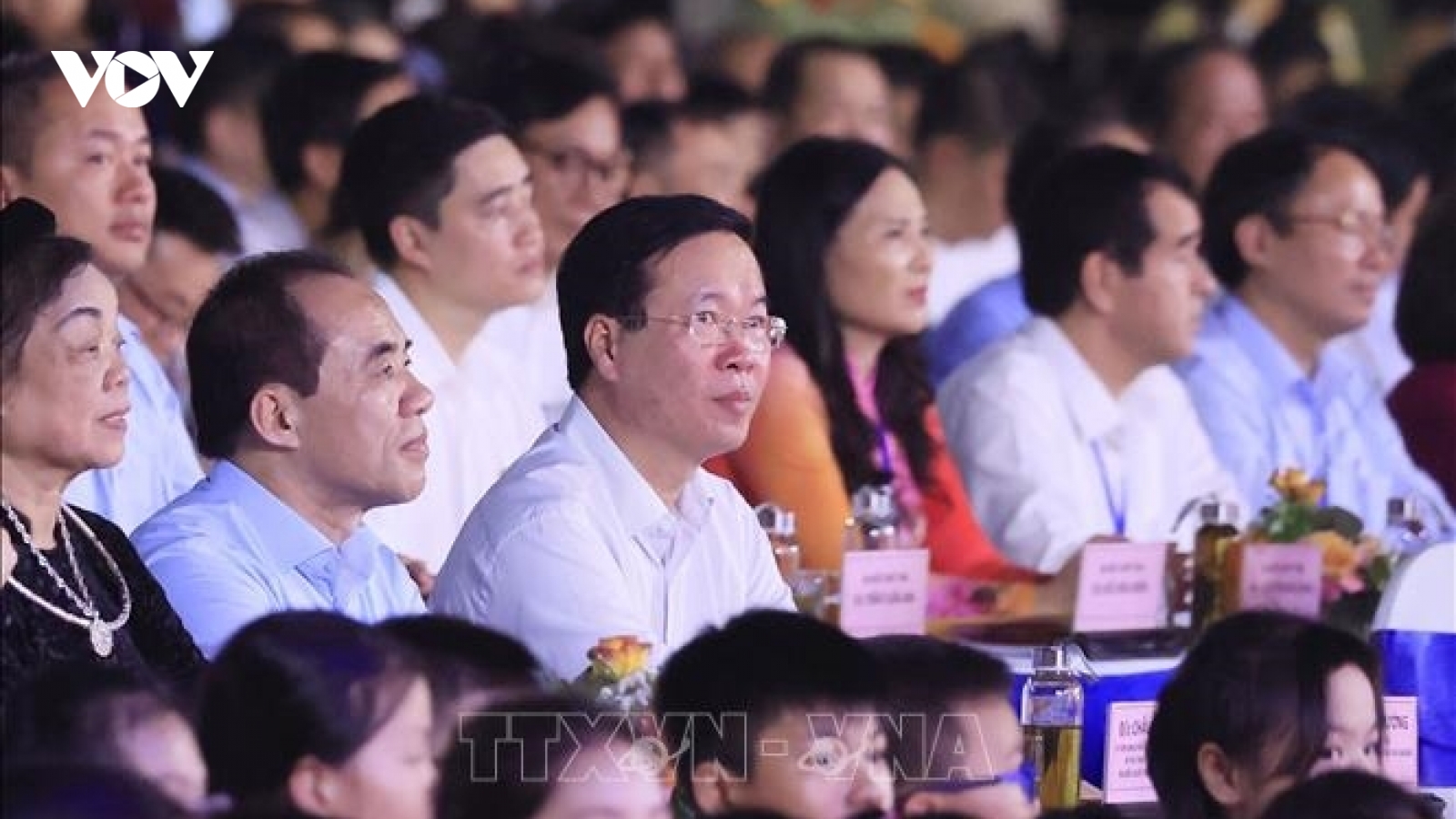 Chủ tịch nước Võ Văn Thưởng dự Lễ hội Thành Tuyên năm 2023