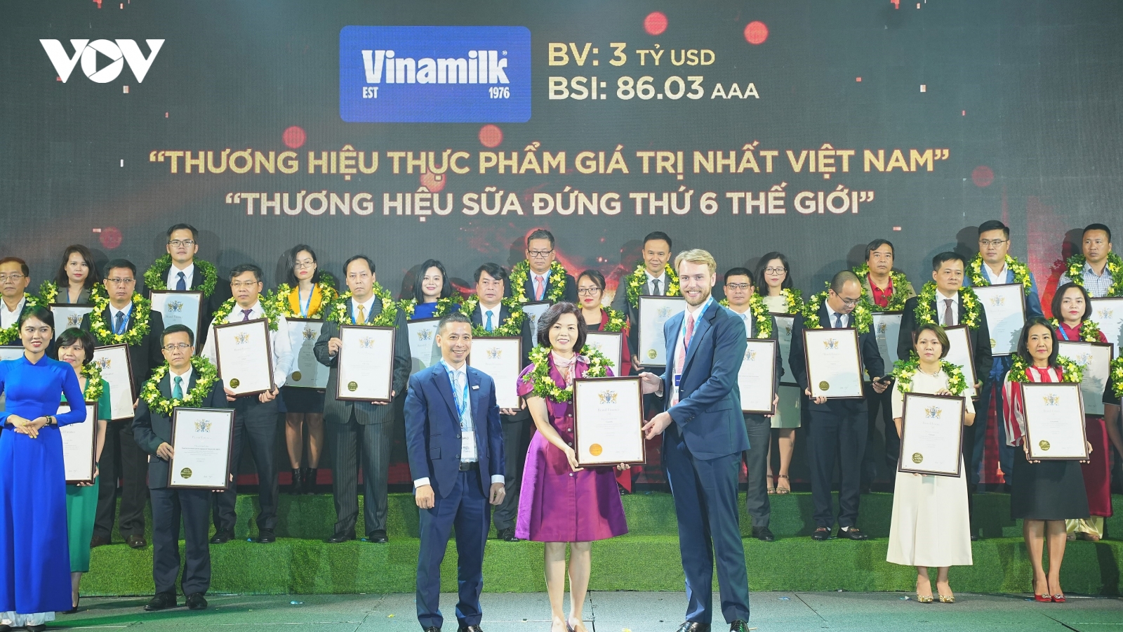 Vinamilk xếp thứ 5 trong Top 10 thương hiệu sữa có tính bền vững cao nhất