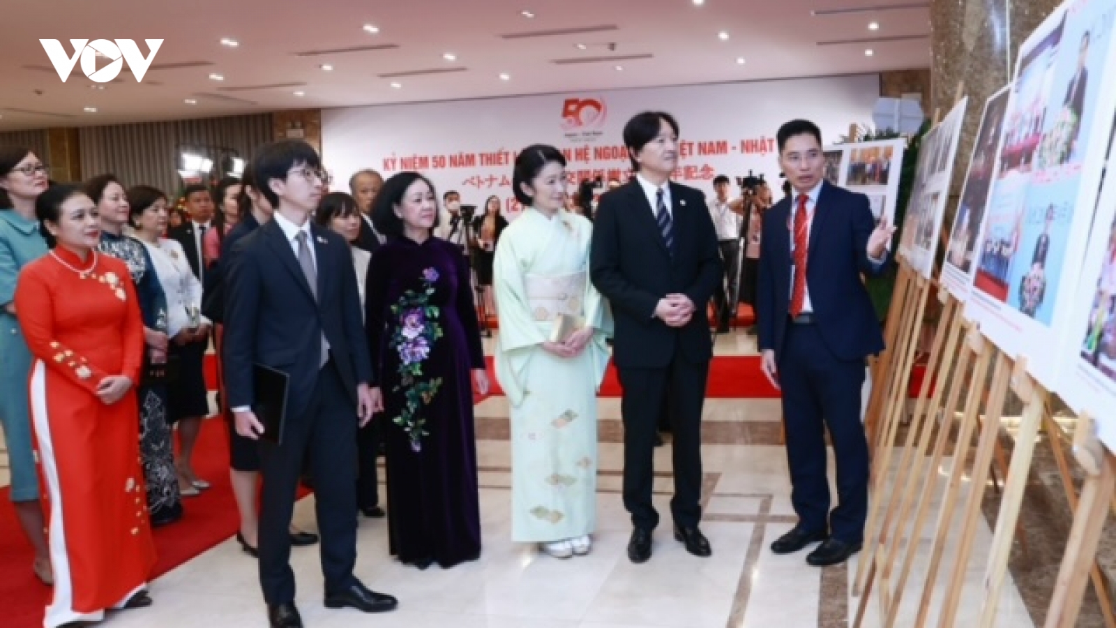 Lễ kỷ niệm 50 năm thiết lập quan hệ ngoại giao Việt Nam-Nhật Bản