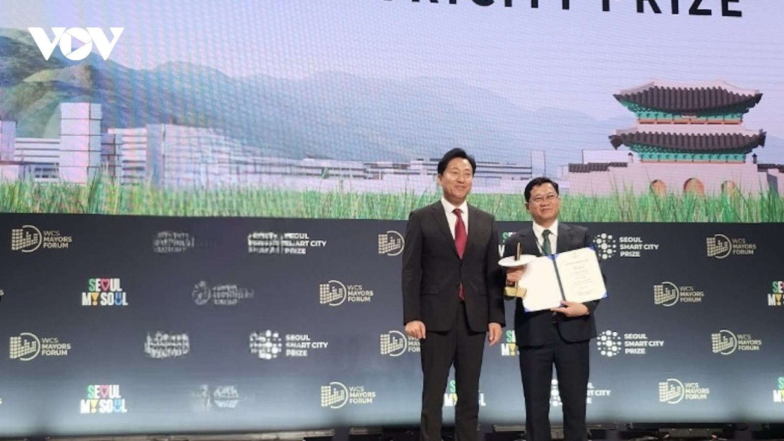 Đà Nẵng đoạt Giải thưởng quốc tế Thành phố thông minh Seoul