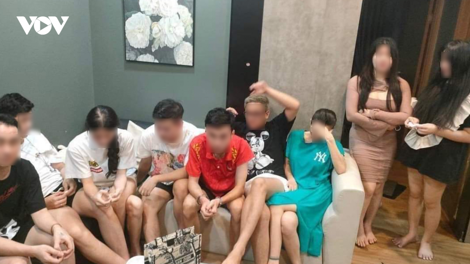 Nhóm nam nữ tụ tập sử dụng ma túy trong căn hộ chung cư