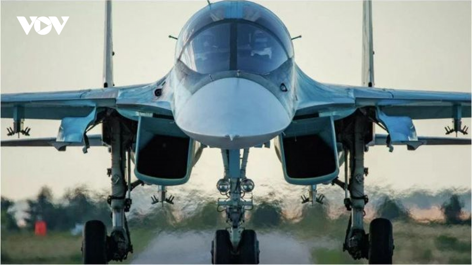“Xe tăng bay” Su-34 của Nga lần đầu phóng tên lửa hành trình tấn công Ukraine
