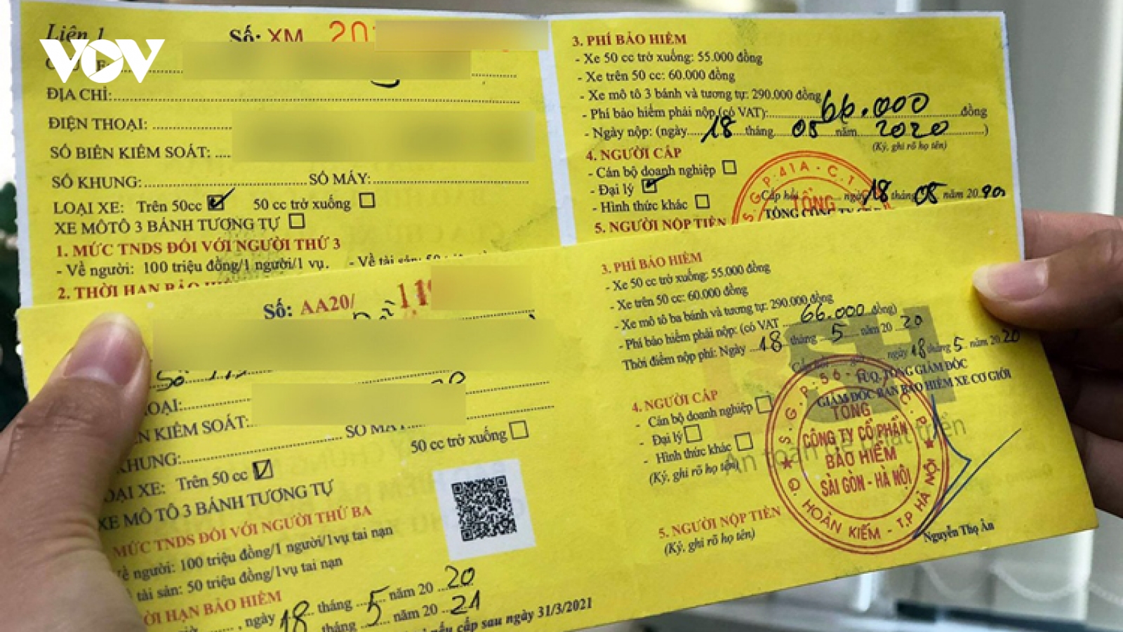 Một số quy định mới về bảo hiểm xe máy, ô tô bắt buộc