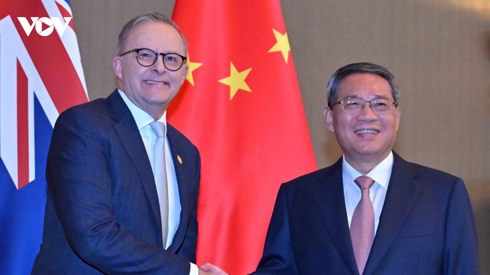 Thủ tướng Trung Quốc gặp người đồng cấp Australia bên lề hội nghị ASEAN
