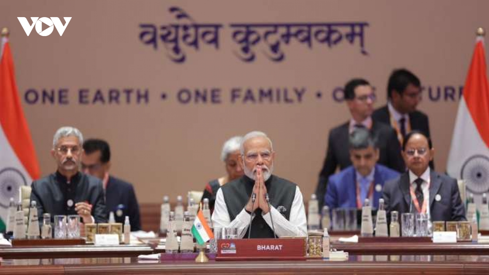 Thủ tướng Ấn Độ dùng bảng tên nước Bharat tại thượng đỉnh G20