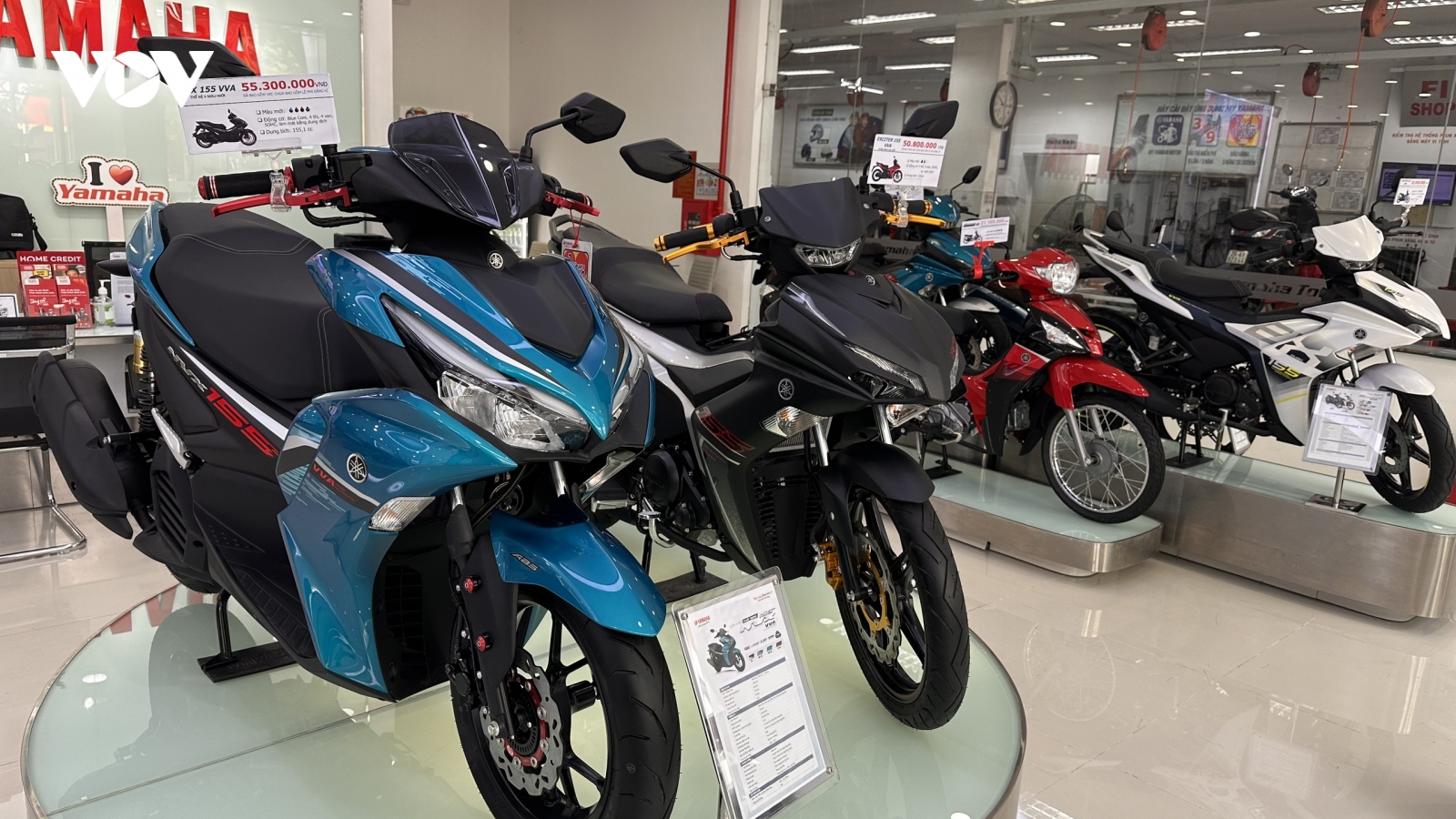 Bảng giá xe máy Yamaha tháng 9/2023: Hỗ trợ phí đăng ký xe