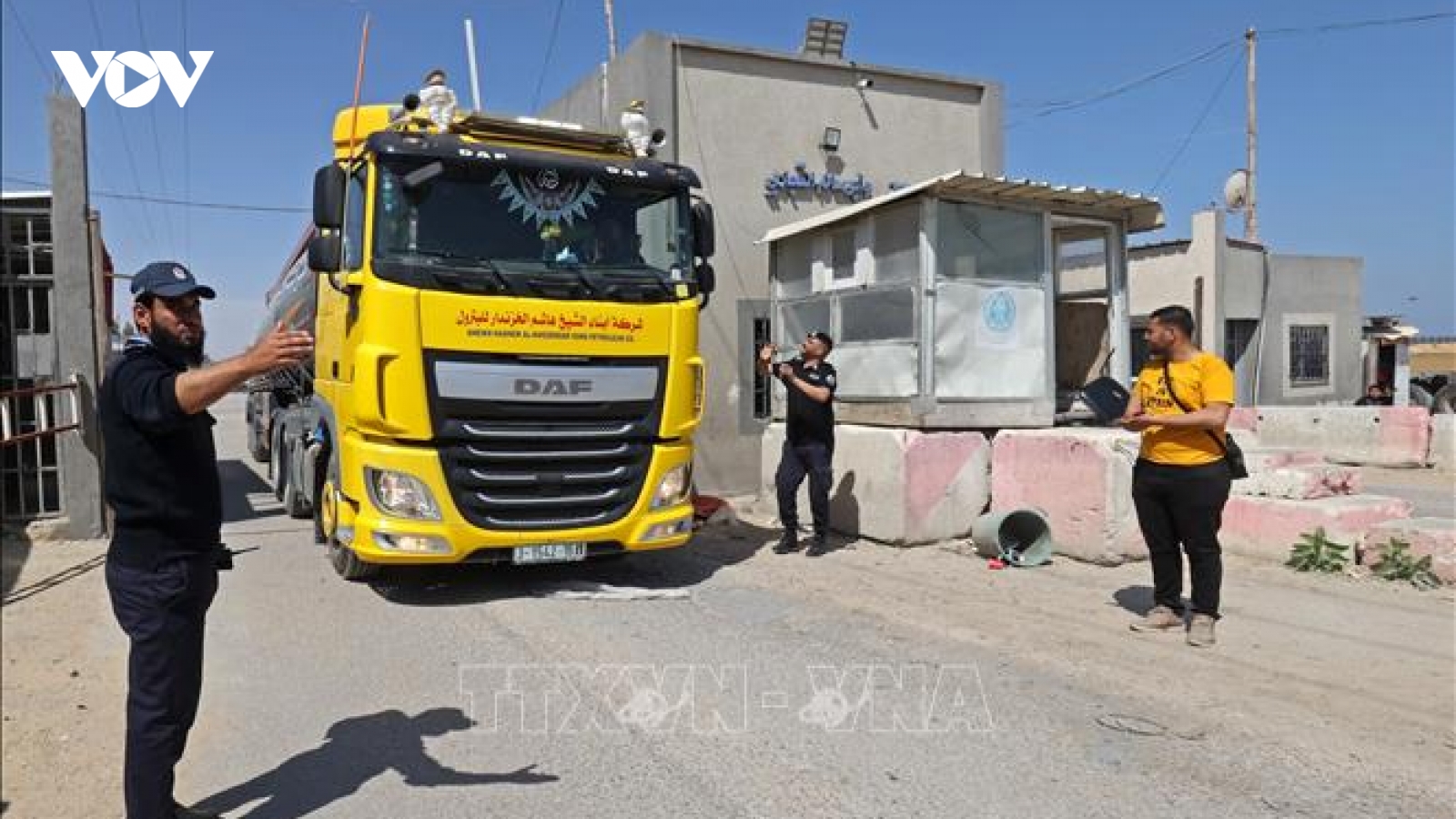 Israel sẽ mở lại cửa khẩu chính vận chuyển hàng hóa vào Dải Gaza