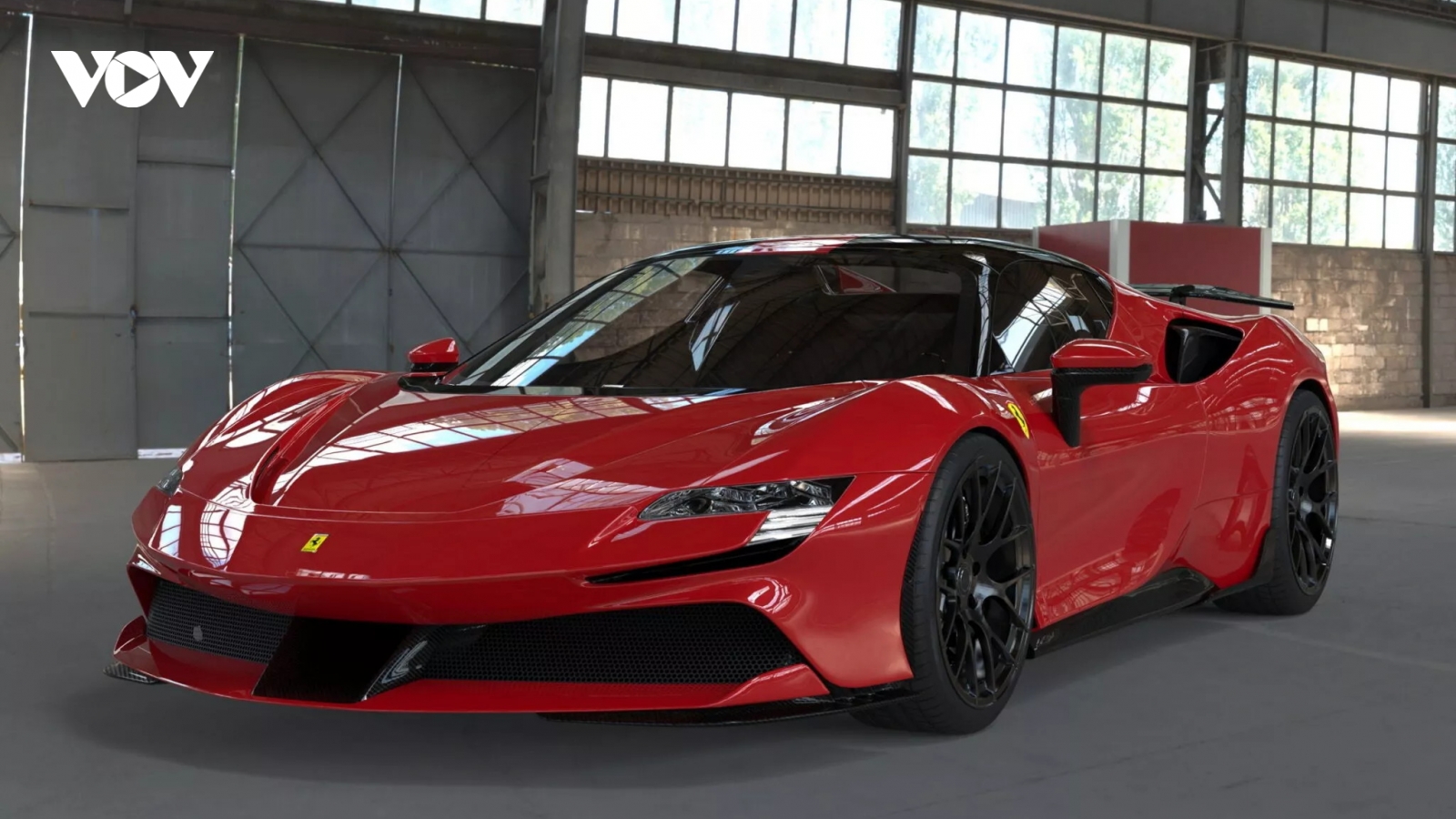 Cận cảnh Ferrari SF90 bản độ DMC công suất hơn 1.000 mã lực