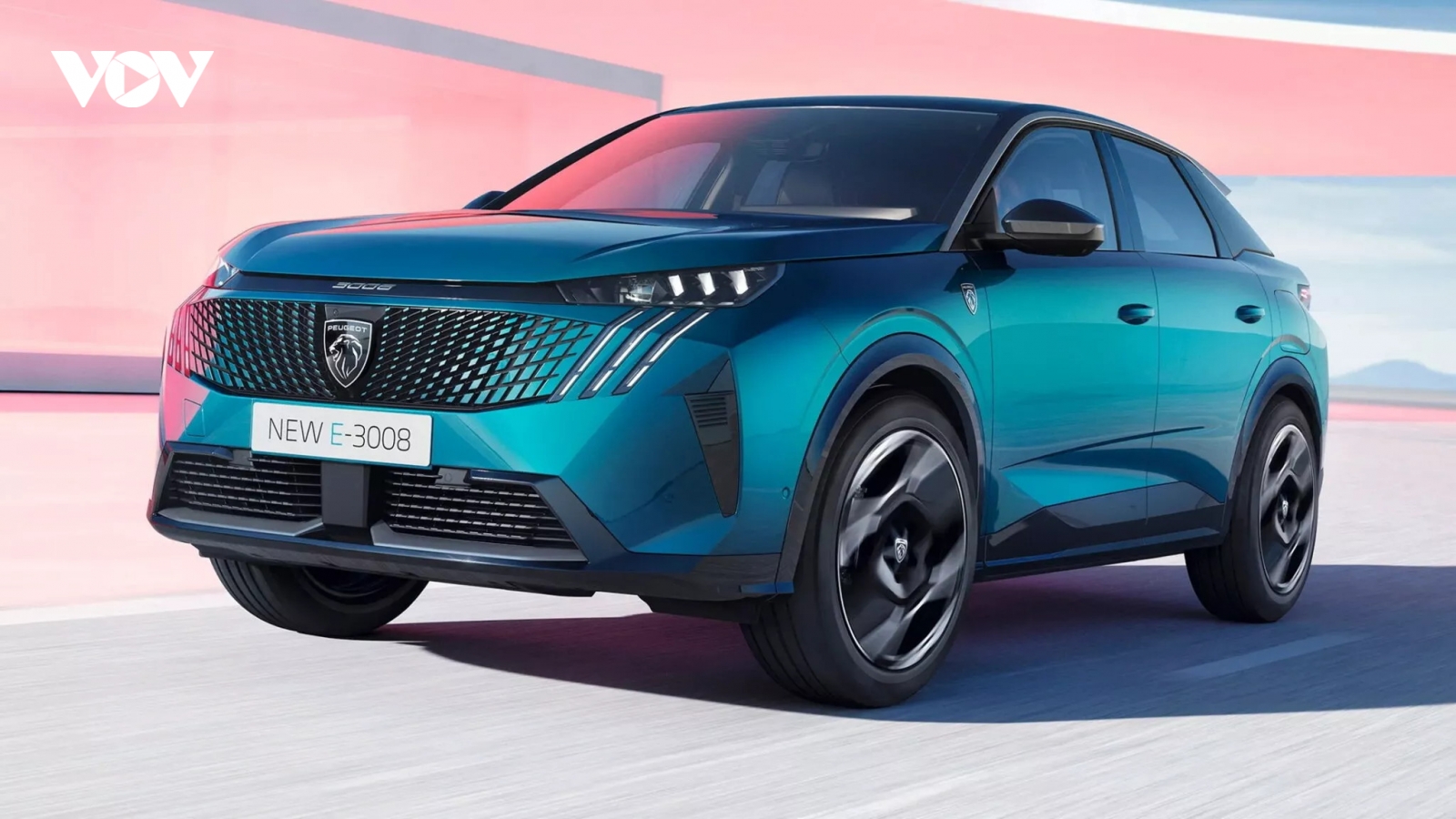 Peugeot hé lộ hình ảnh ngoại thất của mẫu coupe E-3008 trước thềm ra mắt