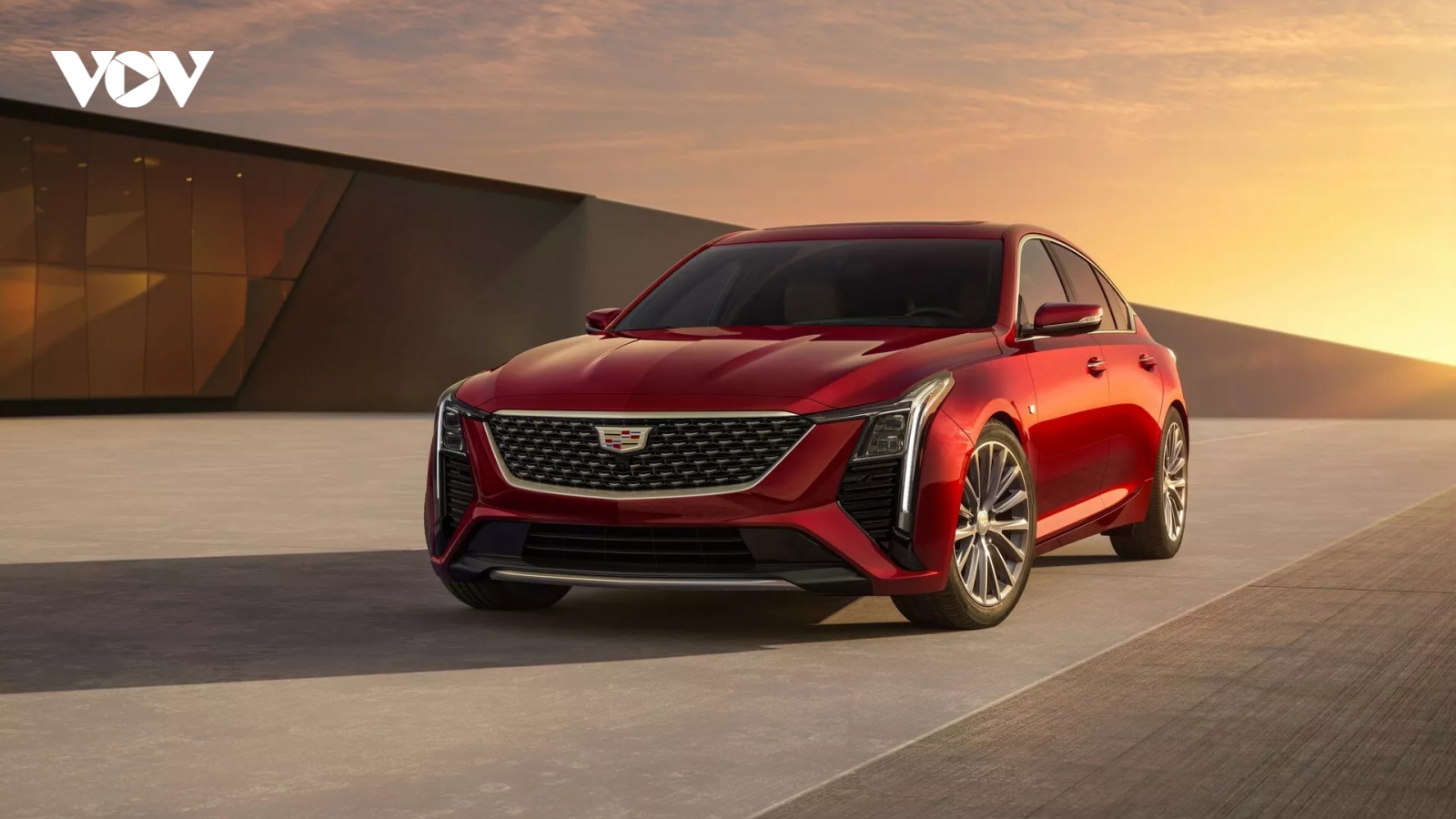 Cadillac CT5 2025 lộ diện với màn hình cong 33 inch