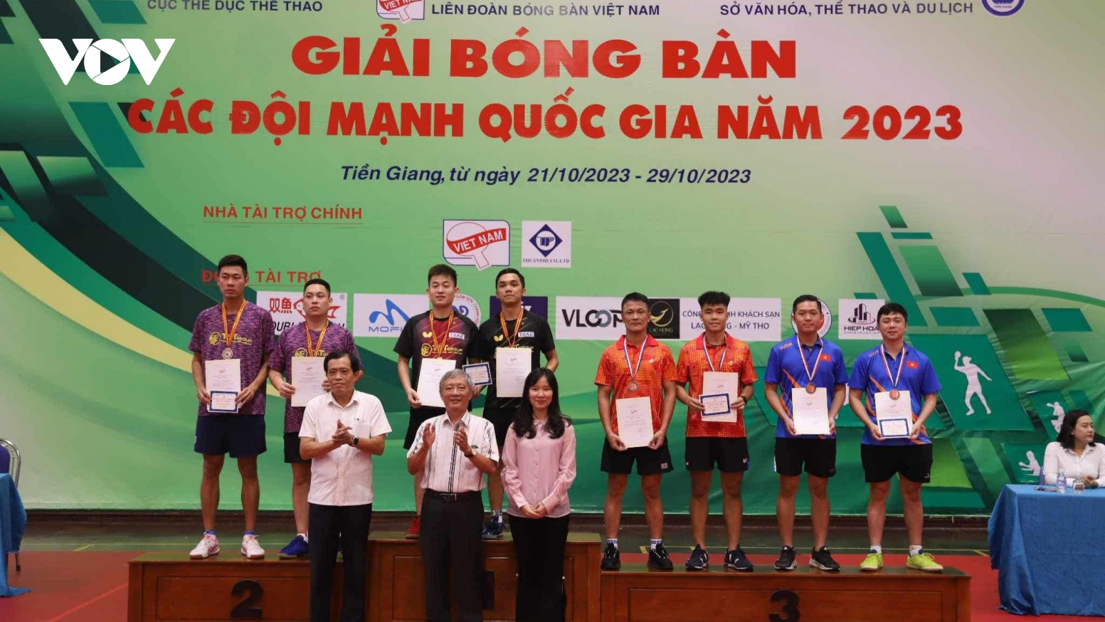 Bóng bàn Hà Nội T&T giành 2 HCV tại giải các đội mạnh quốc gia