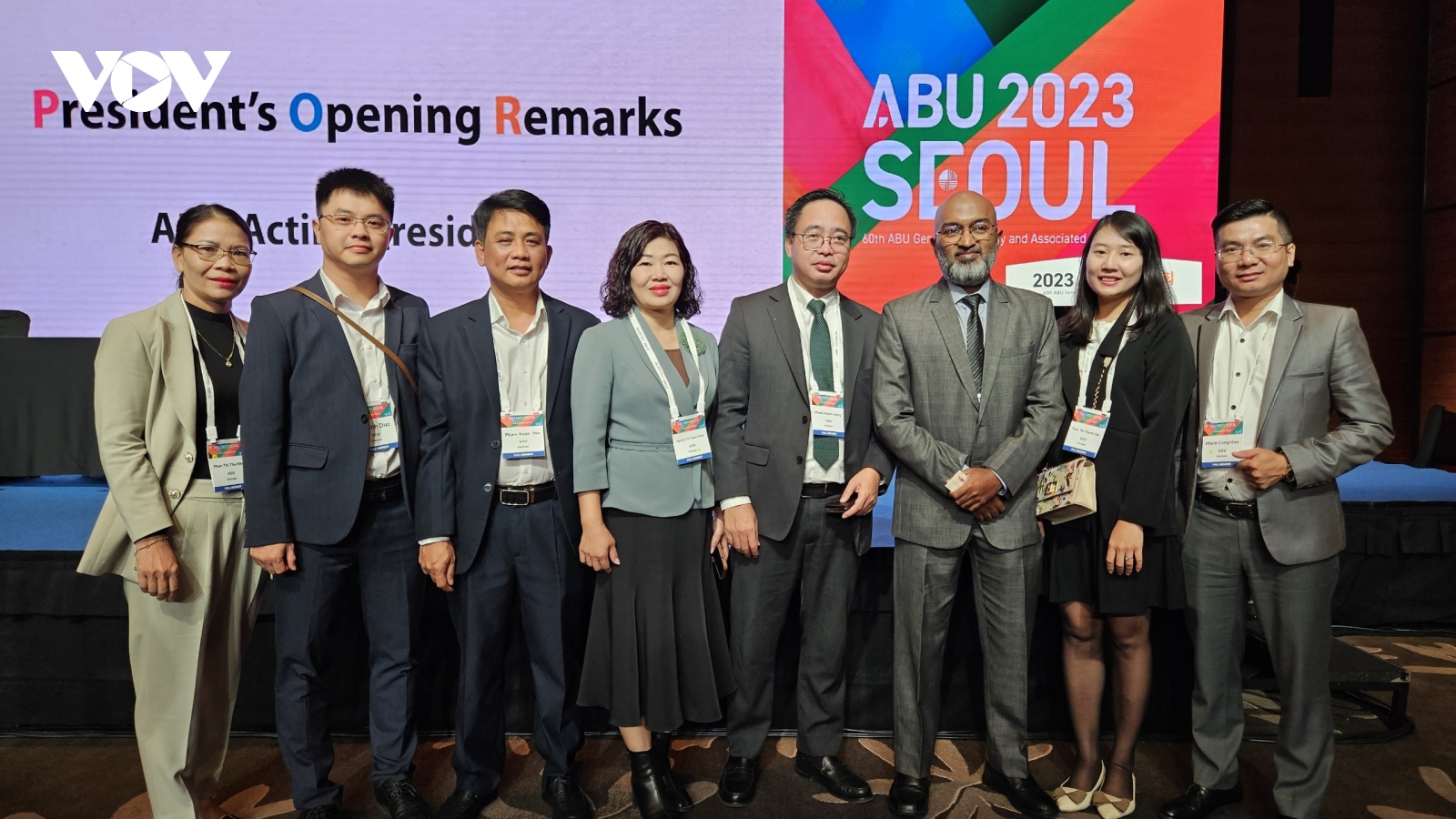 VOV tham dự Đại hội đồng ABU lần thứ 60 năm 2023 tại Hàn Quốc