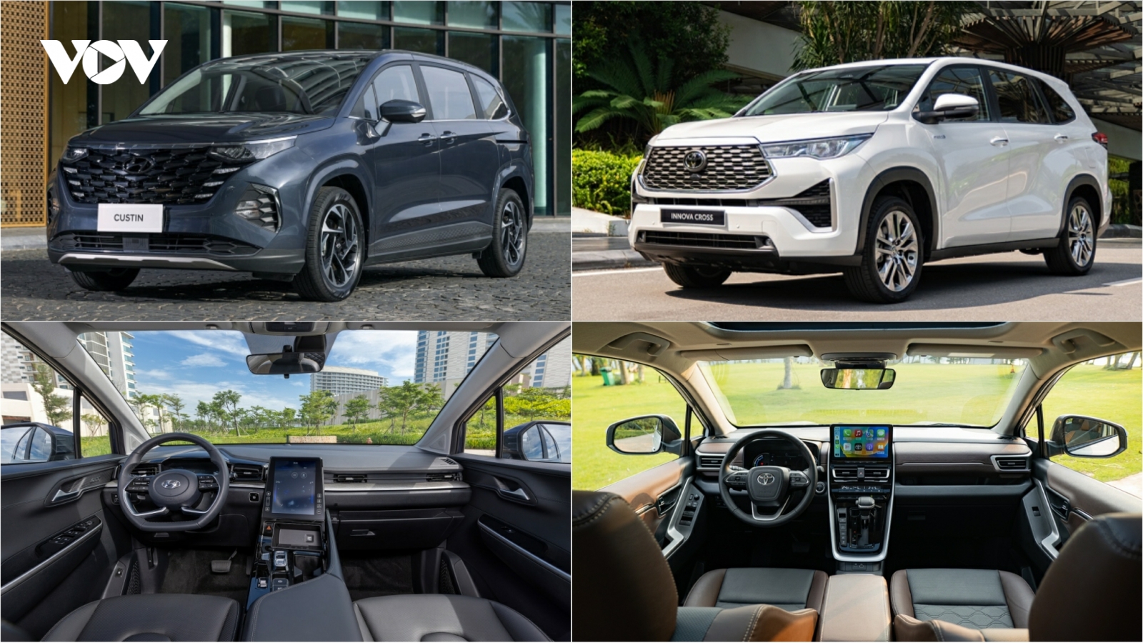 Tầm giá 1 tỷ đồng mua Toyota Innova Cross hay Hyundai Cutin?