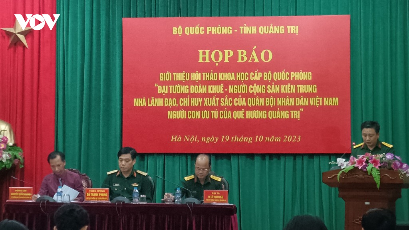 Hội thảo khoa học về Đại tướng Đoàn Khuê sẽ diễn ra tại Quảng Trị